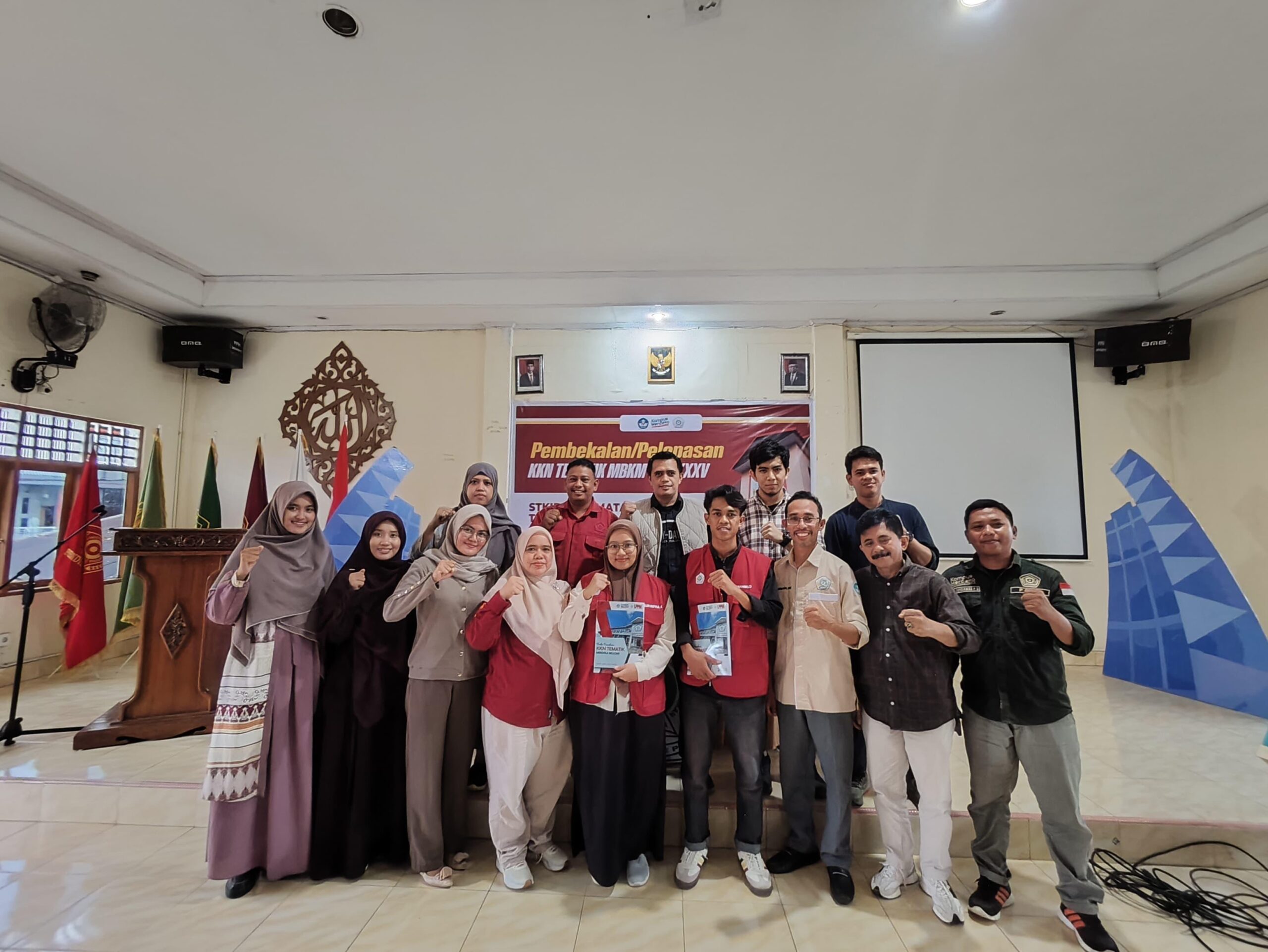Pembekalan dan Pelepasan KKN Tematik Angk. XXV STKIP Andi Matappa
