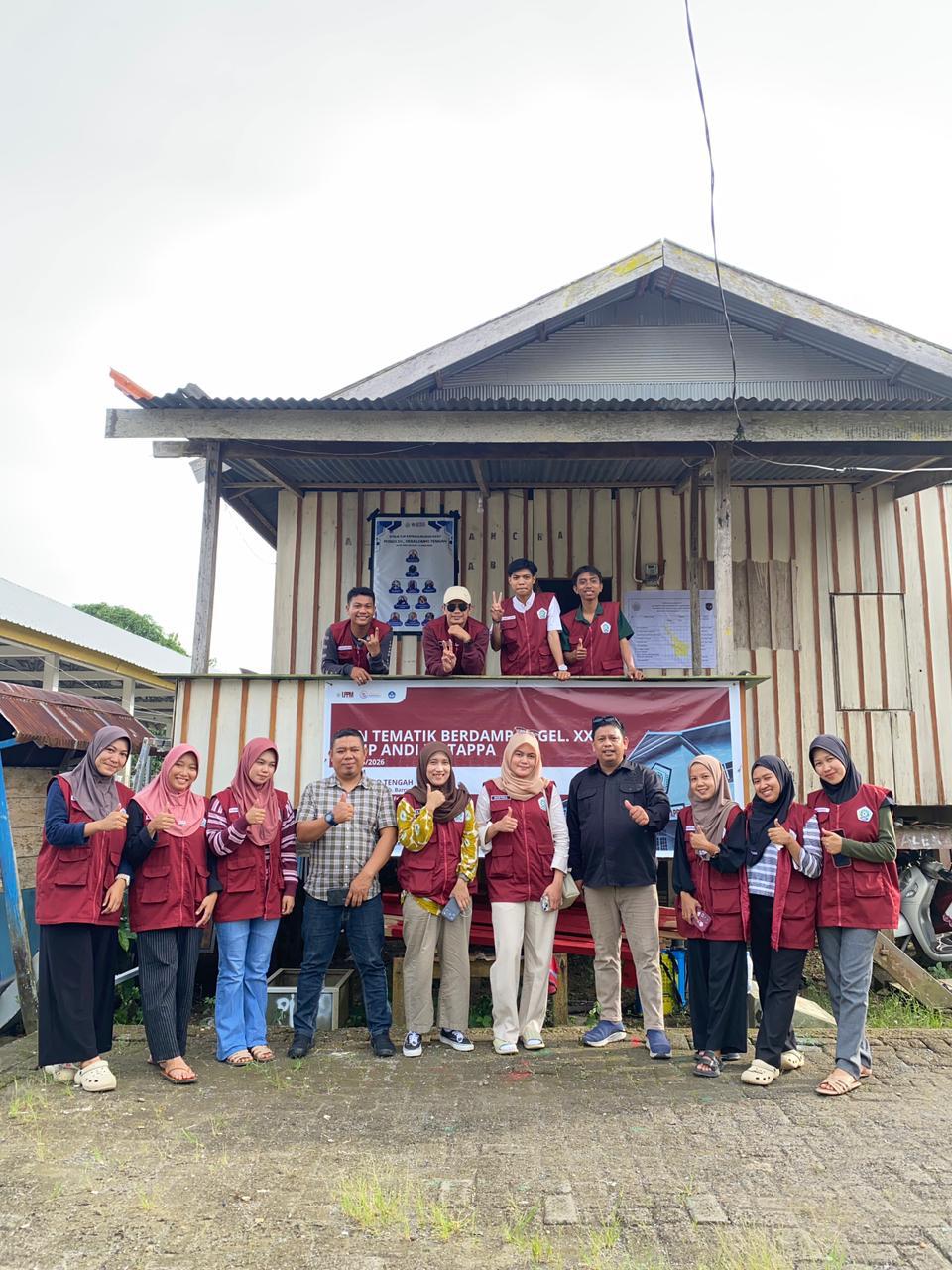 Monitoring KKN Angkatan XXVI STKIP Andi Matappa di Barru