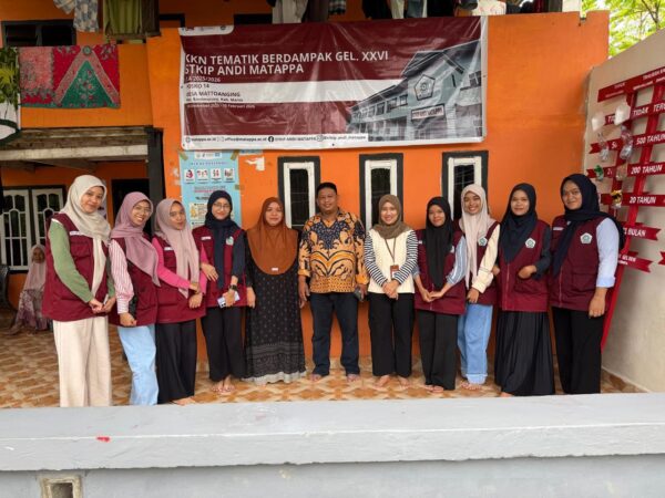 Pastikan Program Kerja Berjalan Maksimal, Tim LPPM Monitoring Mahasiswa KKN Posko 3 Bantimurung